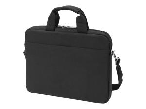 DICOTA Eco Slim Case BASE - Sacoche pour ordinateur portable - 15" - 15.6" - noir - D31308-RPET - Sacoches pour ordinateur portable