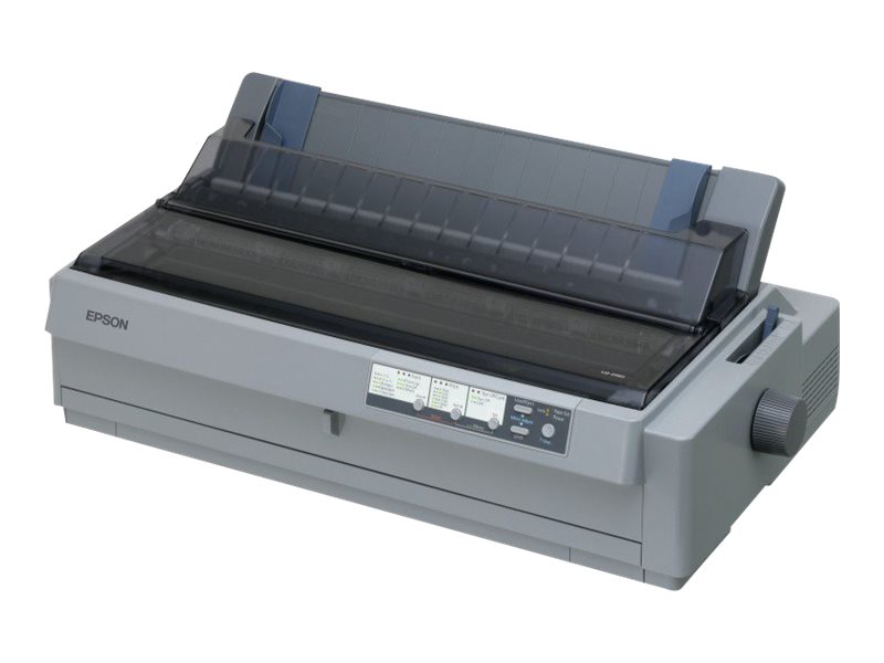 Epson LQ 2190N - Imprimante - Noir et blanc - matricielle - 420 mm (largeur) - 10 cpi - 24 pin - jusqu'à 576 car/sec - parallèle, USB, LAN - C11CA92001A1 - Imprimantes matricielles