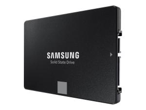 Samsung 870 EVO MZ-77E500B - SSD - chiffré - 500 Go - interne - 2.5" - SATA 6Gb/s - mémoire tampon : 512 Mo - AES 256 bits - TCG Opal Encryption - MZ-77E500B/EU - Disques durs pour ordinateur portable