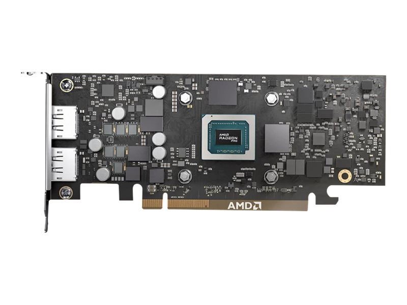 AMD Radeon Pro W6400 - Carte graphique - RDNA 2 - 4 Go GDDR6 - PCIe 4.0 x4 - 2 x DisplayPort - 100-506189 - Adaptateurs vidéo grand public