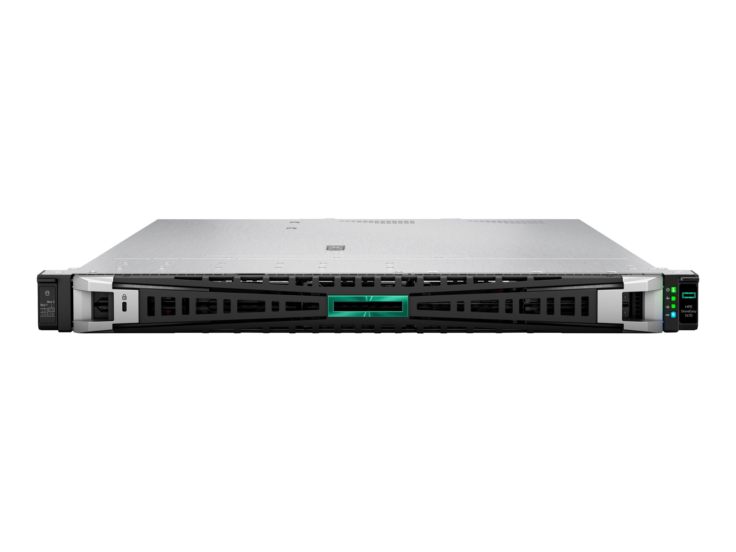 HPE StoreEasy 1470 Performance - Serveur NAS - 4 Baies - 16 To - rack-montable - Serial ATA-600 / SAS 3.0 / PCI Express (NVMe) - HDD 4 To x 4 - RAID RAID 0, 1, 5, 6, 10 - RAM 16 Go - Gigabit Ethernet - iSCSI support - 1U - BTO - S2A20A - NAS