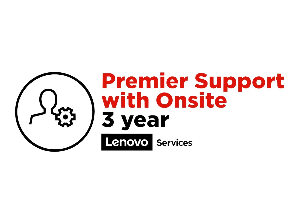 Lenovo Premier Support Upgrade - Contrat de maintenance prolongé - pièces et main d'oeuvre - 3 années - pour ThinkCentre Edge 93z; ThinkCentre M900z; M90a; M90a Gen 2; M910z; M920z AIO; M93z; X1 - 5WS1C83308 - Options de service informatique