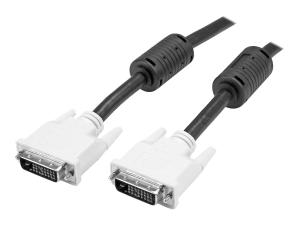 StarTech.com Câble d'écran Dual Link DVI-D 5m - M/M - Câble DVI - liaison double - DVI-D (M) pour DVI-D (M) - 5 m - DVIDDMM5M - Câbles pour périphérique