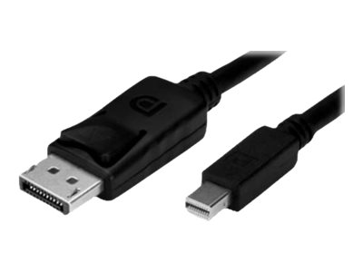 MCL Samar - Câble DisplayPort - Mini DisplayPort (M) pour DisplayPort (M) - 2 m - verrouillé - noir - MC395E-2M - Câbles pour périphérique