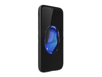DLH DY-PS3778 - Coque de protection pour téléphone portable - silicone - noir - pour Apple iPhone X, XS - DY-PS3778 - Coques et étuis pour téléphone portable