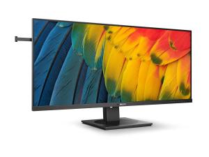 Philips - 5000 Series - écran LED - USB - 40" (39.53" visualisable) - 3440 x 1440 WQHD @ 120 Hz - IPS - 500 cd/m² - 1200:1 - DisplayHDR 400 - 4 ms - HDMI, DisplayPort, USB-C - haut-parleurs - noir - 40B1U5600/00 - Écrans d'ordinateur