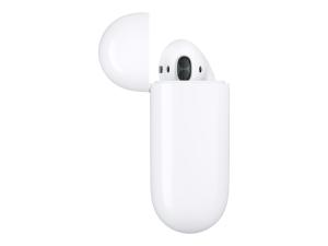 Apple AirPods with Charging Case - 2e génération - écouteurs sans fil avec micro - embout auriculaire - Bluetooth - MV7N2ZM/A - Écouteurs