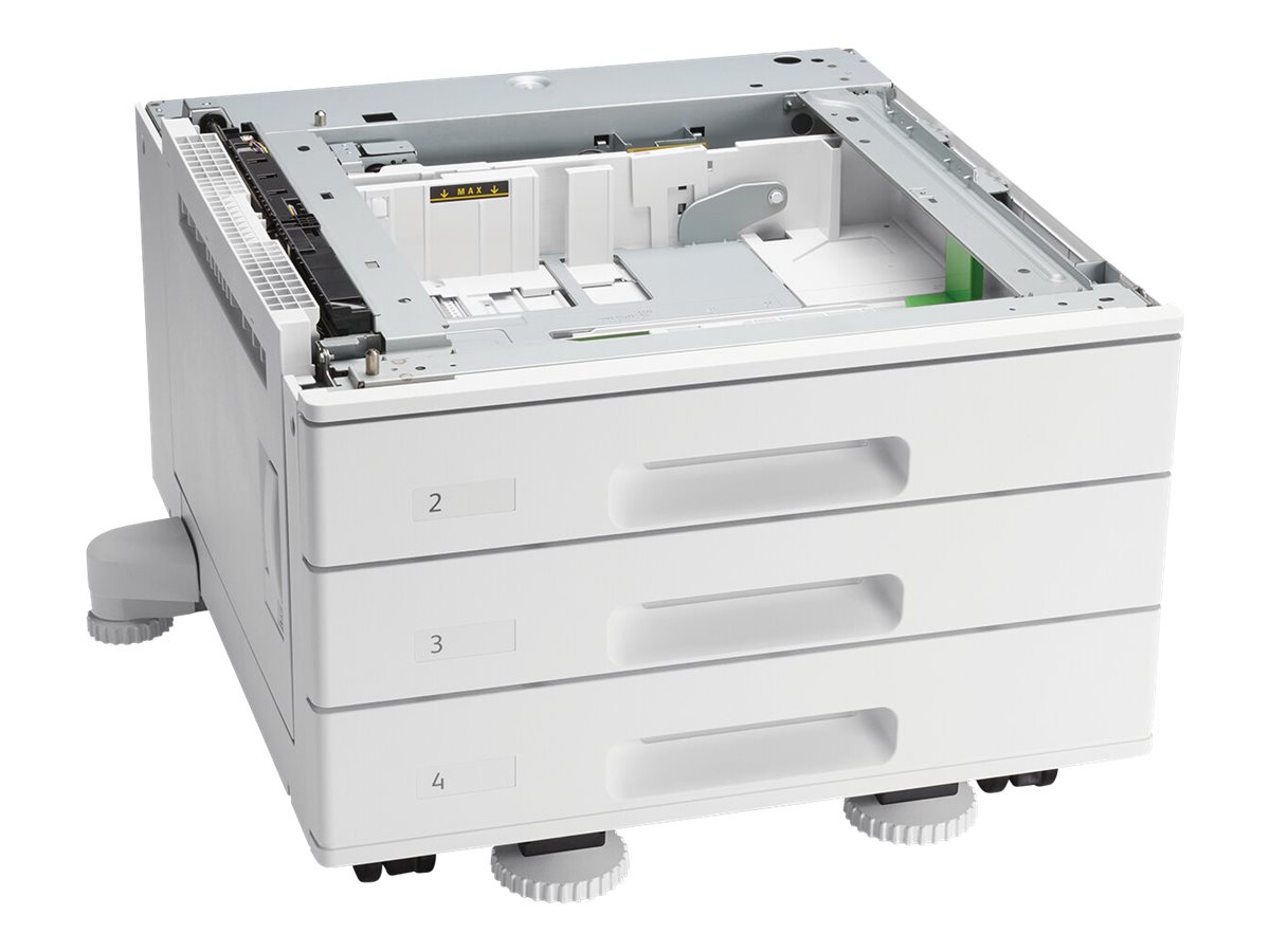 Xerox Three Tray Module - Bac d'alimentation 3 bac(s) - pour VersaLink B7025, B7125, B7130, B7135, C7020, C7025, C7030, C7120, C7125, C7130 - 097S04908 - Bacs d'alimentation d'imprimante