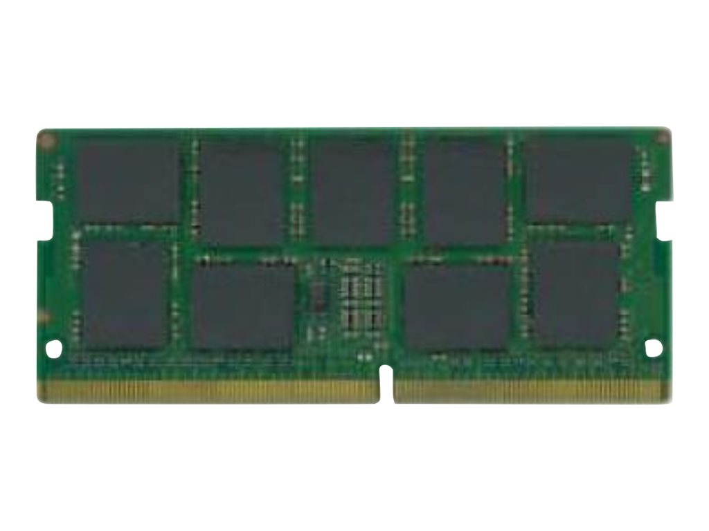 Dataram Value Memory - DDR4 - module - 16 Go - SO DIMM 260 broches - 2400 MHz / PC4-19200 - CL17 - 1.2 V - mémoire sans tampon - ECC - DVM24D2T8/16G - DDR4