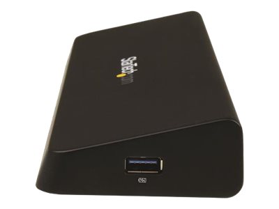 StarTech.com Station d'accueil USB 3.0 PC portable / Ultrabook - 2 sorties vidéo HDMI / DisplayPort 4K, GbE, USB 3.0, charge rapide USB - Station d'accueil - USB - HDMI, DP - 1GbE - pour P/N: ARMBARDUO, ARMDUAL, ARMDUAL30, ARMSLIMDUO - USB3DOCKHDPC - Stations d'accueil pour ordinateur portable