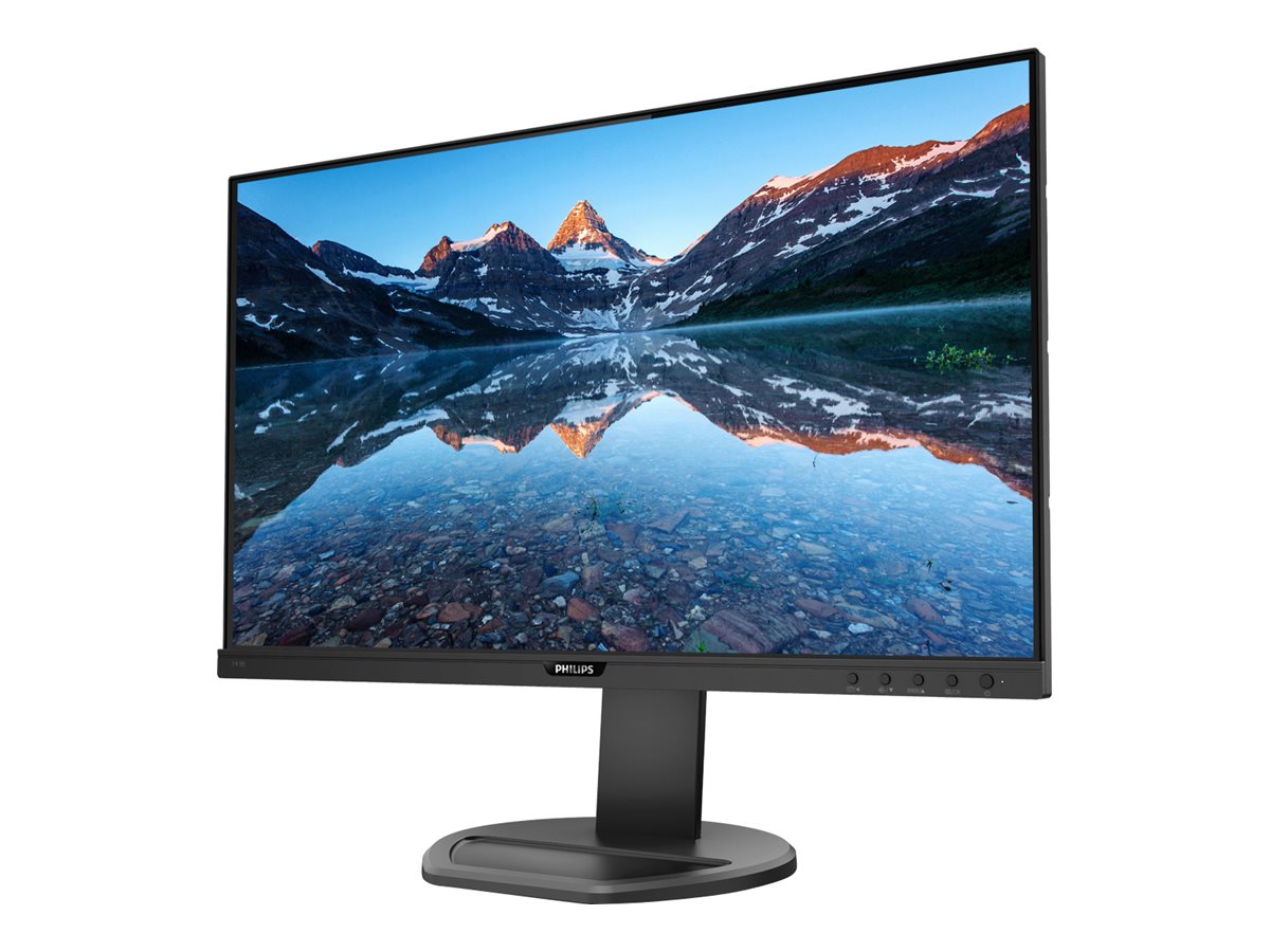 Philips B Line 243B9 - Écran LED - 24" (24" visualisable) - 1920 x 1080 Full HD (1080p) @ 75 Hz - IPS - 250 cd/m² - 1000:1 - 4 ms - HDMI, VGA, DisplayPort, USB-C - haut-parleurs - texture noire - 243B9/00 - Écrans d'ordinateur