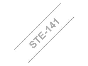 Brother STe-141 - Noir - Rouleau (1,8 cm x 3 m) 1 cassette(s) ruban pour timbres - pour P-Touch PT-18, 3600, E300, E500, E550, PT-GL-200, PT-H300, P700; P-Touch EDGE PT-P750 - STE141 - Papier pour rouleau