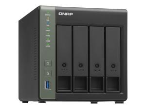 QNAP TS-431X3 - Serveur NAS - 4 Baies - SATA 6Gb/s - RAID RAID 0, 1, 5, 6, 10, JBOD, disque de réserve 5, 6 disques de secours, disque de réserve 10 - RAM 4 Go - Gigabit Ethernet / 2.5 Gigabit Ethernet / 10 Gigabit Ethernet - iSCSI support - TS-431X3-4G - NAS