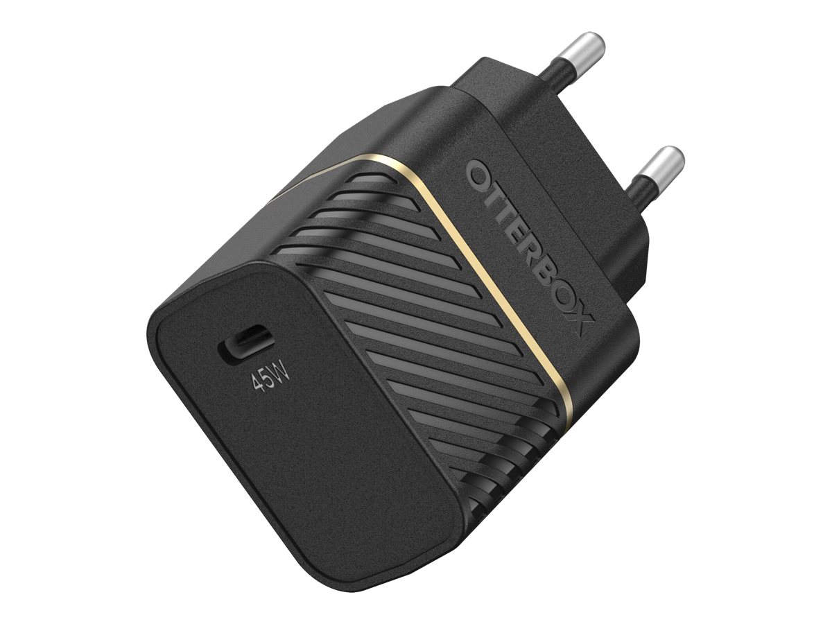 OtterBox - Adaptateur secteur - 45 Watt (24 pin USB-C) - Europe - 78-81057 - Adaptateurs électriques et chargeurs