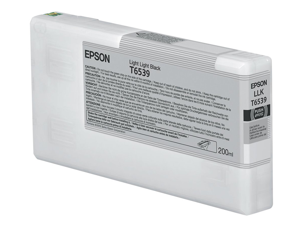 Epson - 150 ml - noir clair - original - cartouche d'encre - pour Stylus Pro 4900, Pro 4900 Designer Edition, Pro 4900 Spectro_M1 - C13T653900 - Cartouches d'encre Epson