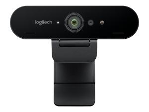 Logitech BRIO STREAM - Caméra de diffusion en direct - couleur - 4096 x 2160 - 1080p, 4K - audio - USB - 960-001194 - Webcams