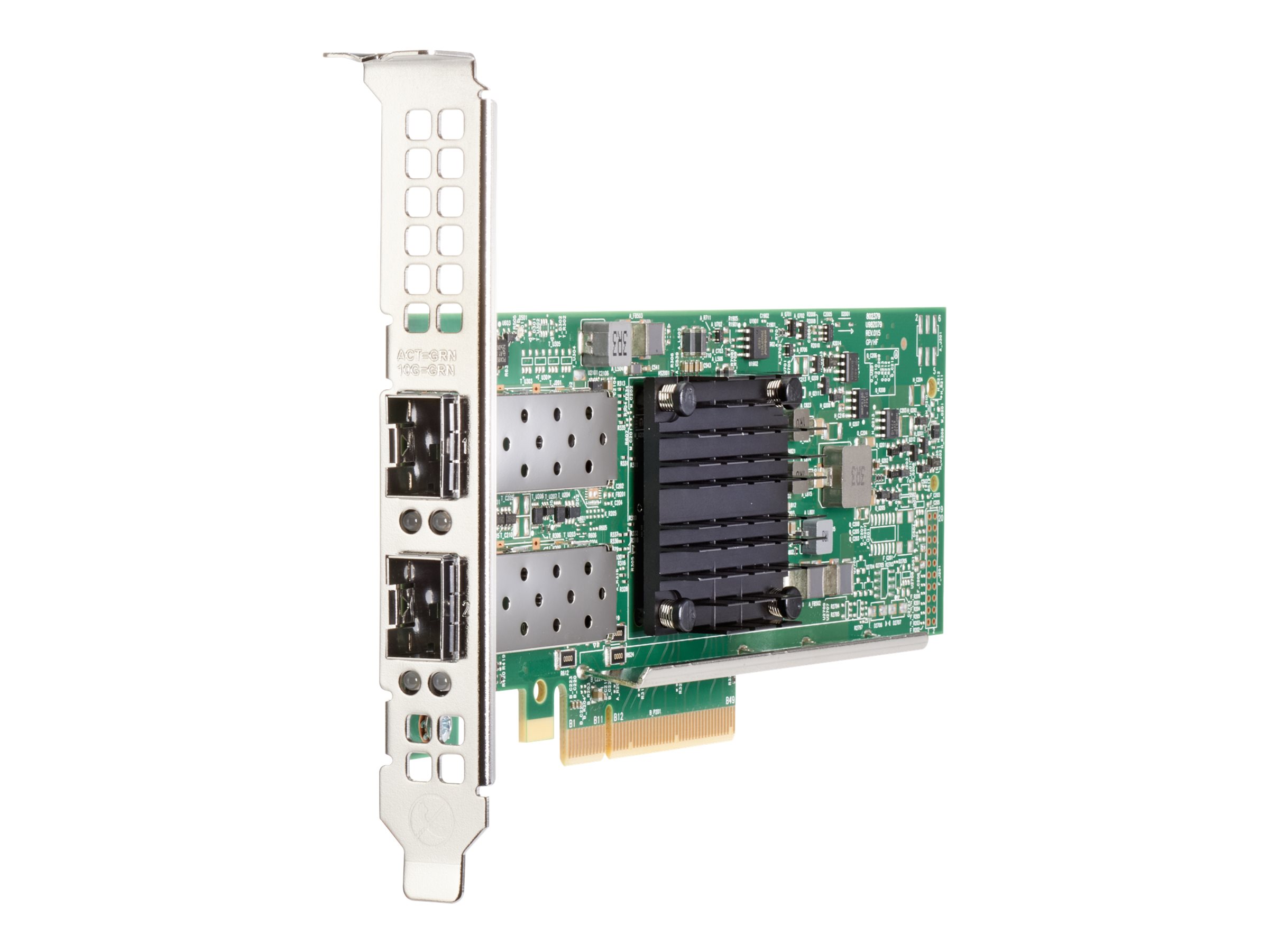 HPE 537SFP+ - Adaptateur réseau - PCIe 3.0 x8 - 10 Gigabit SFP+ x 2 - pour ProLiant DL380 Gen10 - P08421-B21 - Adaptateurs réseau PCI-e