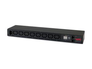 PDU en rack avec compteur APC AP7820B - Unité de distribution secteur (rack-montable) - CA 200/208/230 V - 2300 VA - Ethernet 10/100 - entrée : IEC 60320 C14 - connecteurs de sortie : 8 (power IEC 60320 C13) - 1U - 1.98 m cordon - pour P/N: SMTL1000RMI2UC, SMX1000C, SMX1500RM2UC, SMX1500RM2UCNC, SMX750C, SMX750CNC - AP7820B - Parasurtenseurs et PDU