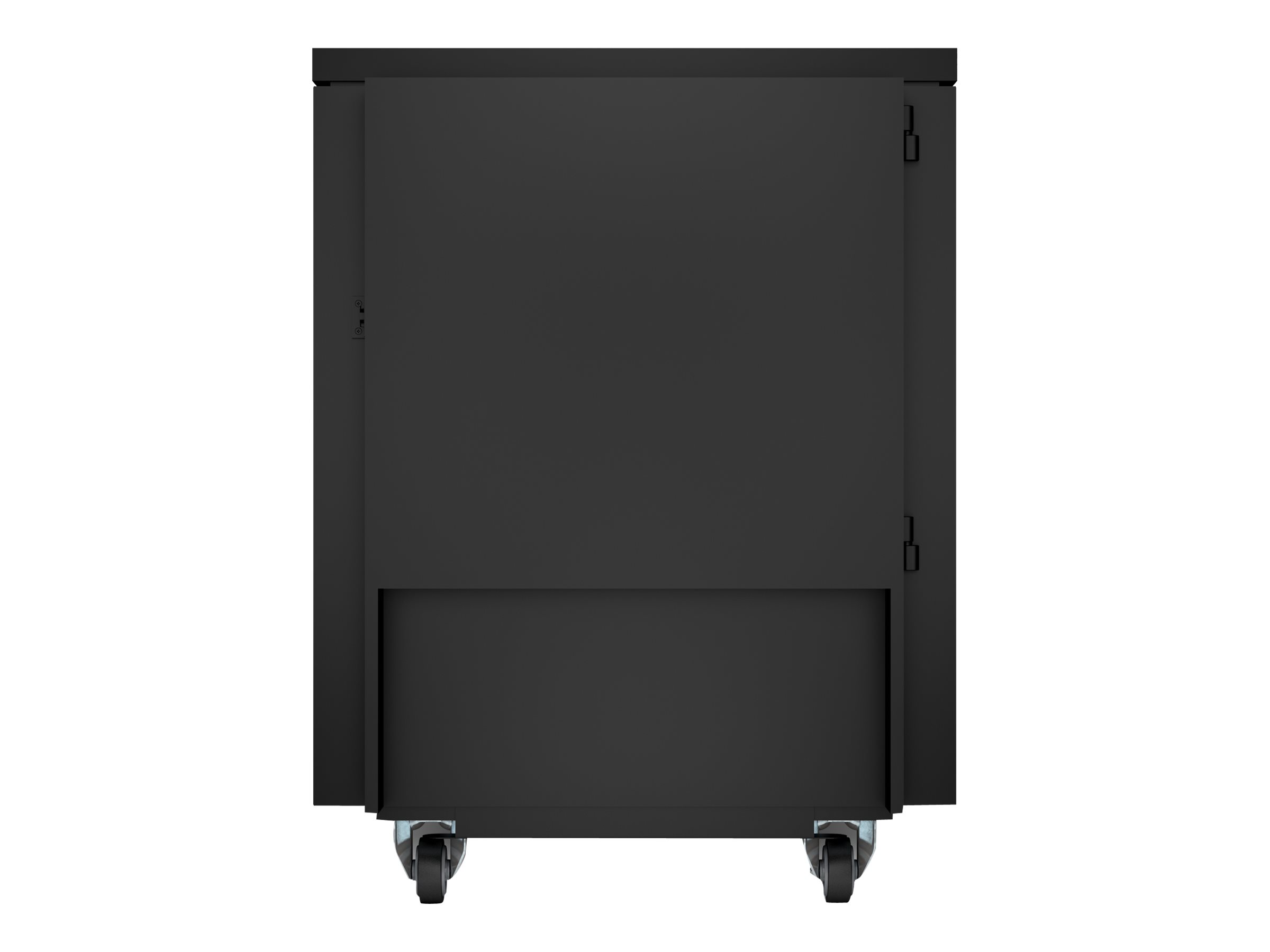 APC NetShelter CX Secure Soundproof Server Room in a Box Enclosure - Shock Packaging - Rack armoire - avec unité de distribution d'alimentation - noir - 18U - 19" - AR4018SPX429 - Accessoires pour serveur