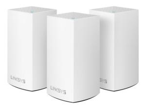 Linksys VELOP Solution Wi-Fi Multiroom WHW0103 - - système Wi-Fi - (3 routeurs) - maillage - 1GbE - Wi-Fi 5 - Bluetooth - Bi-bande - WHW0103-EU - Routeurs sans fil