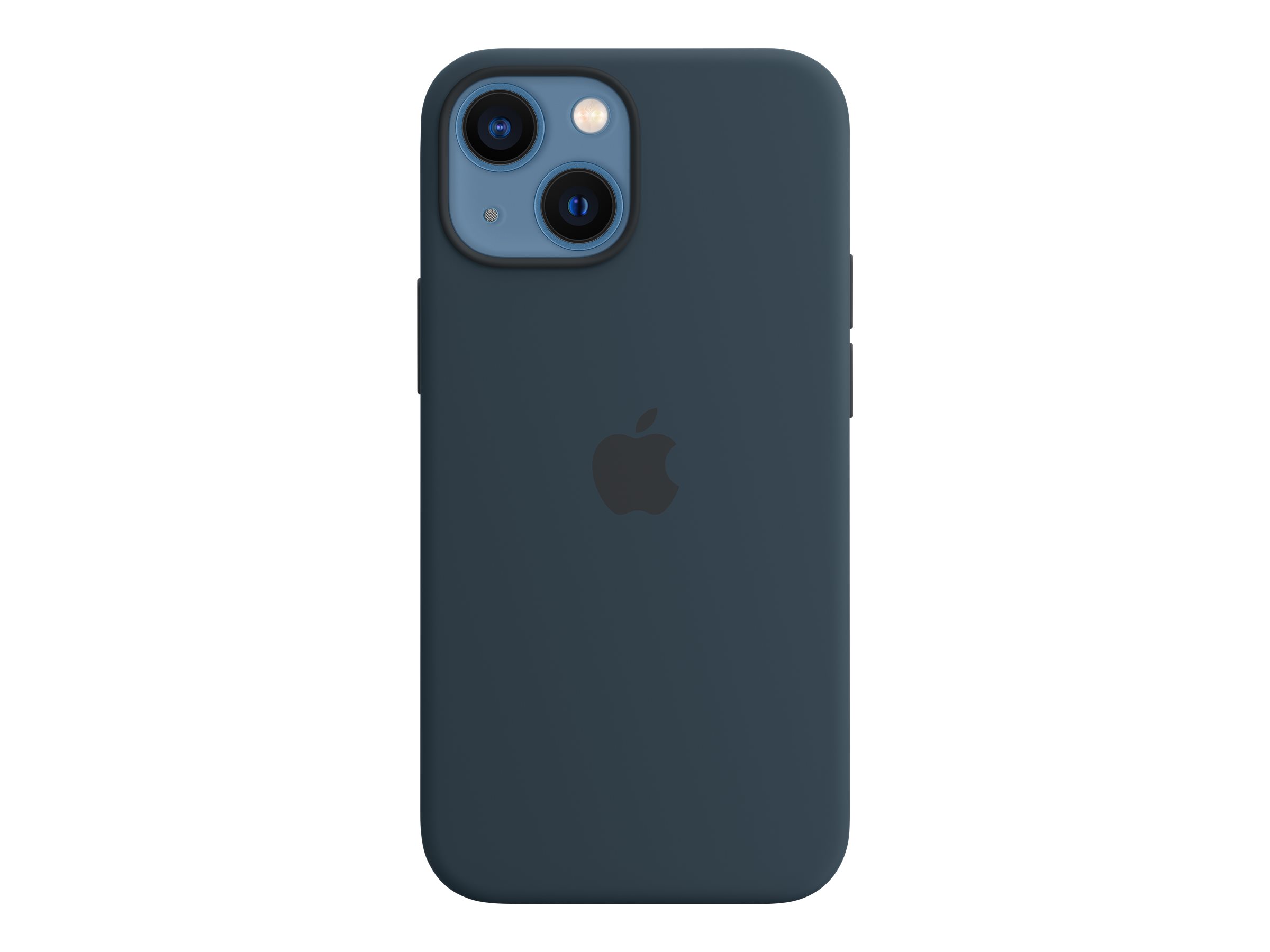 Apple - Coque de protection pour téléphone portable - avec MagSafe - silicone - bleu abysses - pour iPhone 13 mini - MM213ZM/A - Coques et étuis pour téléphone portable