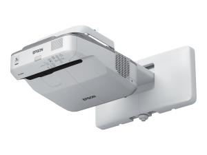 Epson EB-685Wi - Projecteur 3LCD - 3500 lumens (blanc) - 3500 lumens (couleur) - WXGA (1280 x 800) - 16:10 - 720p - LAN - gris, blanc - V11H741040 - Projecteurs numériques