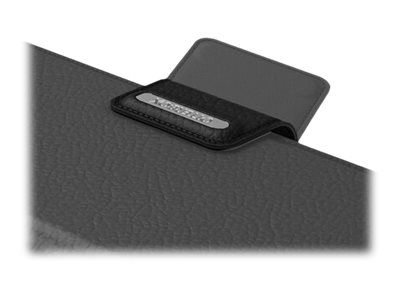 OtterBox Strada Series - ProPack Packaging - étui à rabat pour téléphone portable - compatibilité avec MagSafe - cuir véritable, polycarbonate, loquet métallique - ombre - pour Apple iPhone 14 Pro - 77-88567 - Coques et étuis pour téléphone portable