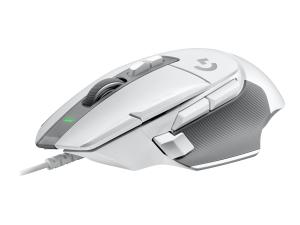 Logitech G G502 X - Souris - optique - filaire - USB - blanc - 910-006146 - Souris