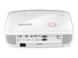 BenQ W1210ST - Projecteur DLP - 3D - 2200 ANSI lumens - Full HD (1920 x 1080) - 16:9 - 1080p - 9H.JFP77.13E - Projecteurs DLP