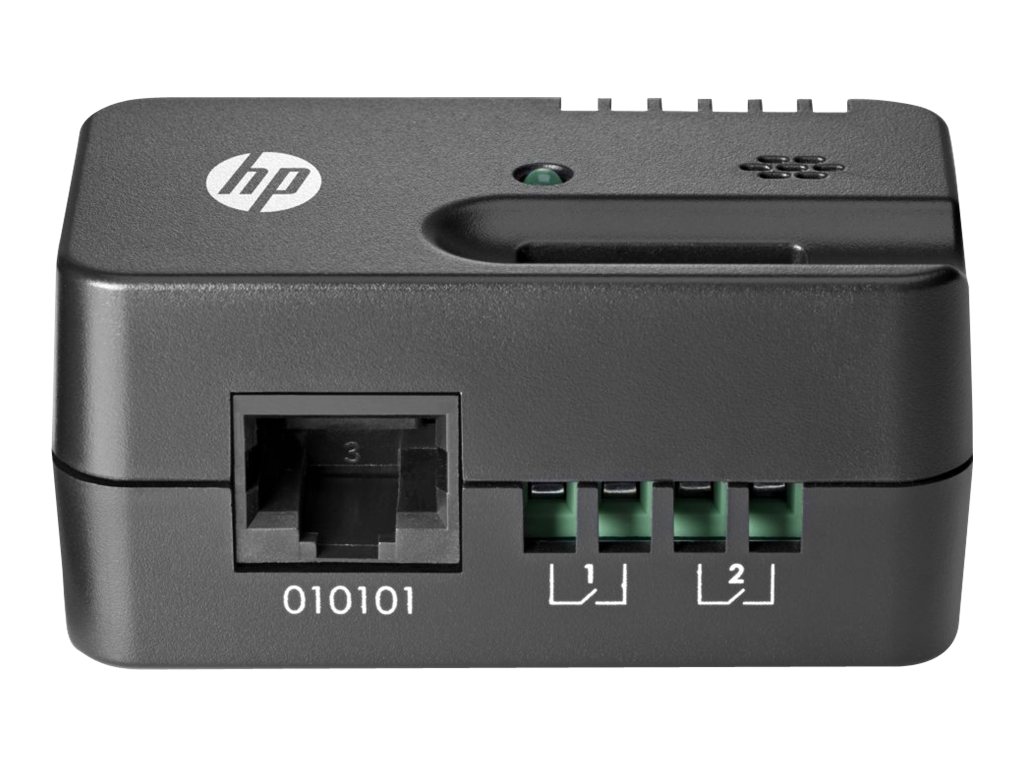 HPE Environmental Sensor for Remote Monitored PDUs - Capteur de contrôle de l'environnement - pour HPE 600mm; ProLiant ML10 v2 - E2D53A - Accessoires pour ordinateur de bureau