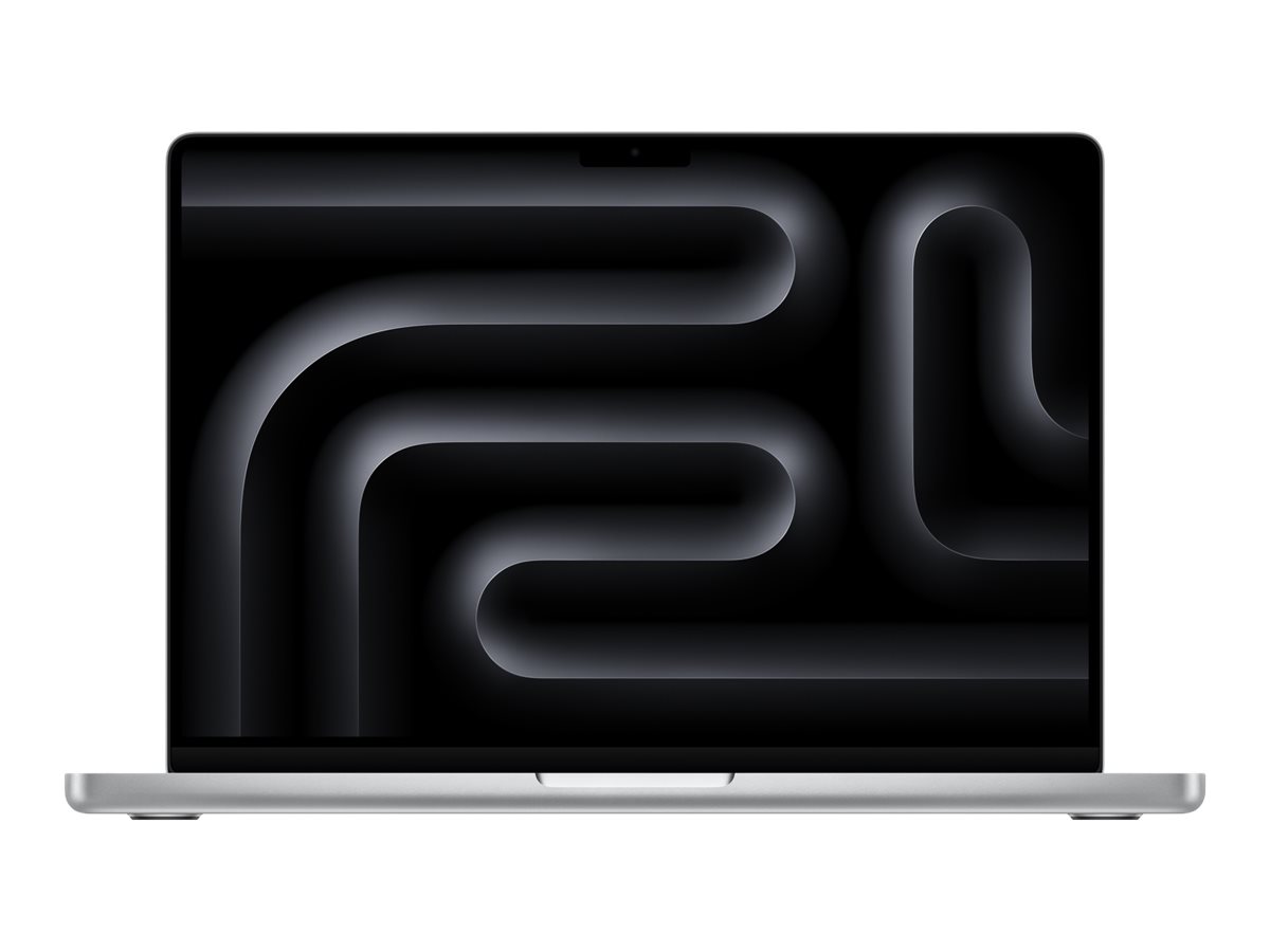 Apple MacBook Pro - M3 - M3 10-core GPU - 16 Go RAM - 1 To SSD - 14.2" 3024 x 1964 @ 120 Hz - Wi-Fi 6E, Bluetooth - argent - clavier : Français - MXE13FN/A - Ordinateurs portables