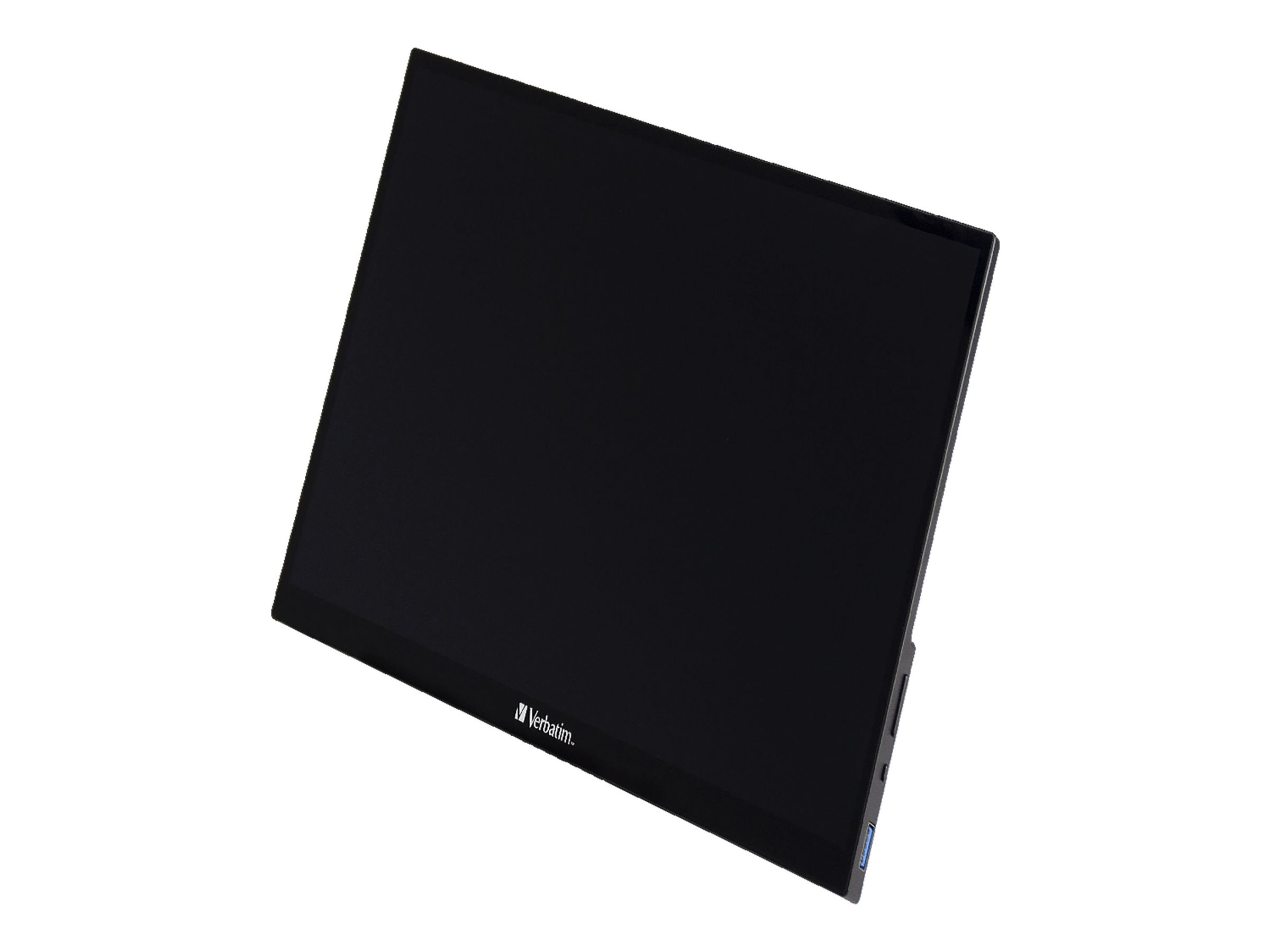 Verbatim PMT-15 - Écran LED - 15.6" - portable - écran tactile - 1920 x 1080 Full HD (1080p) - IPS - 1000:1 - HDMI, 2xUSB-C - haut-parleurs - 49592 - Écrans d'ordinateur