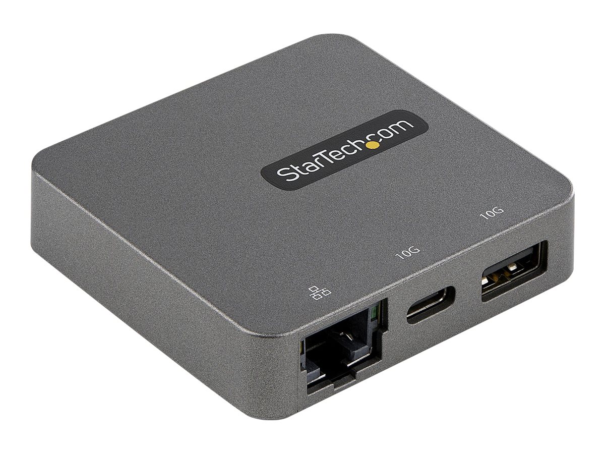 StarTech.com Adaptateur mulitport USB-C - Câble intégré de 29 cm - USB 3.1 Gen 2 - 10 Gbps - HDMI et VGA (DKT31CHVL) - Station d'accueil - USB-C - VGA, HDMI - 1GbE - Conformité TAA - DKT31CHVL - Stations d'accueil pour ordinateur portable