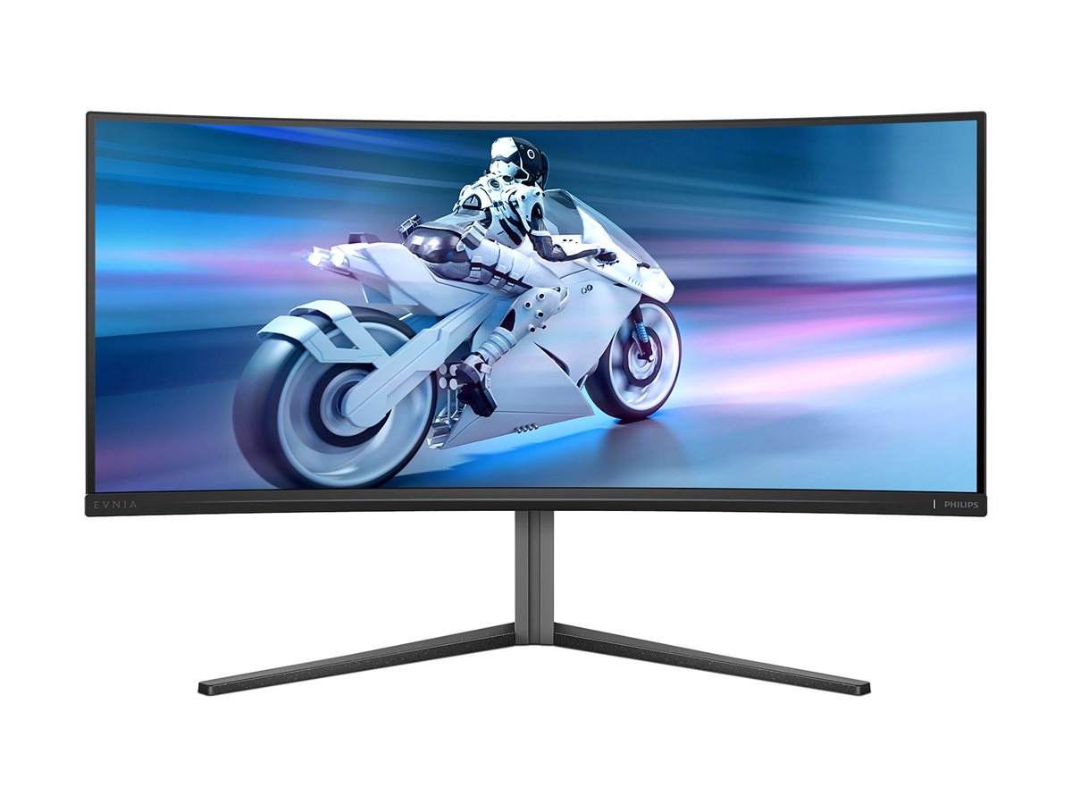 Philips Evnia 6000 34M2C6500 - Moniteur OLED - jeux - incurvé - 34" - 3440 x 1440 WQHD @ 175 Hz - 1000 cd/m² - 1000000:1 - DisplayHDR 400 True Black - 0.03 ms - 2xHDMI, DisplayPort - ardoise foncée - 34M2C6500/00 - Écrans d'ordinateur