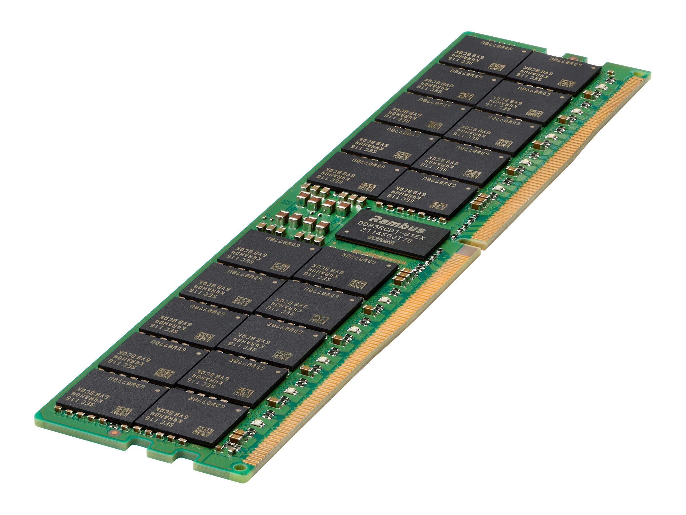 HPE SmartMemory - DDR5 - module - 64 Go - DIMM 288 broches - 4800 MHz / PC5-38400 - CL40 - 1.1 V - mémoire enregistré - ECC - P43331-B21 - DDR5