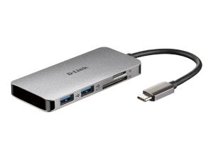 D-Link DUB-M610 - Station d'accueil - USB-C / Thunderbolt 3 - HDMI - DUB-M610 - Stations d'accueil pour ordinateur portable