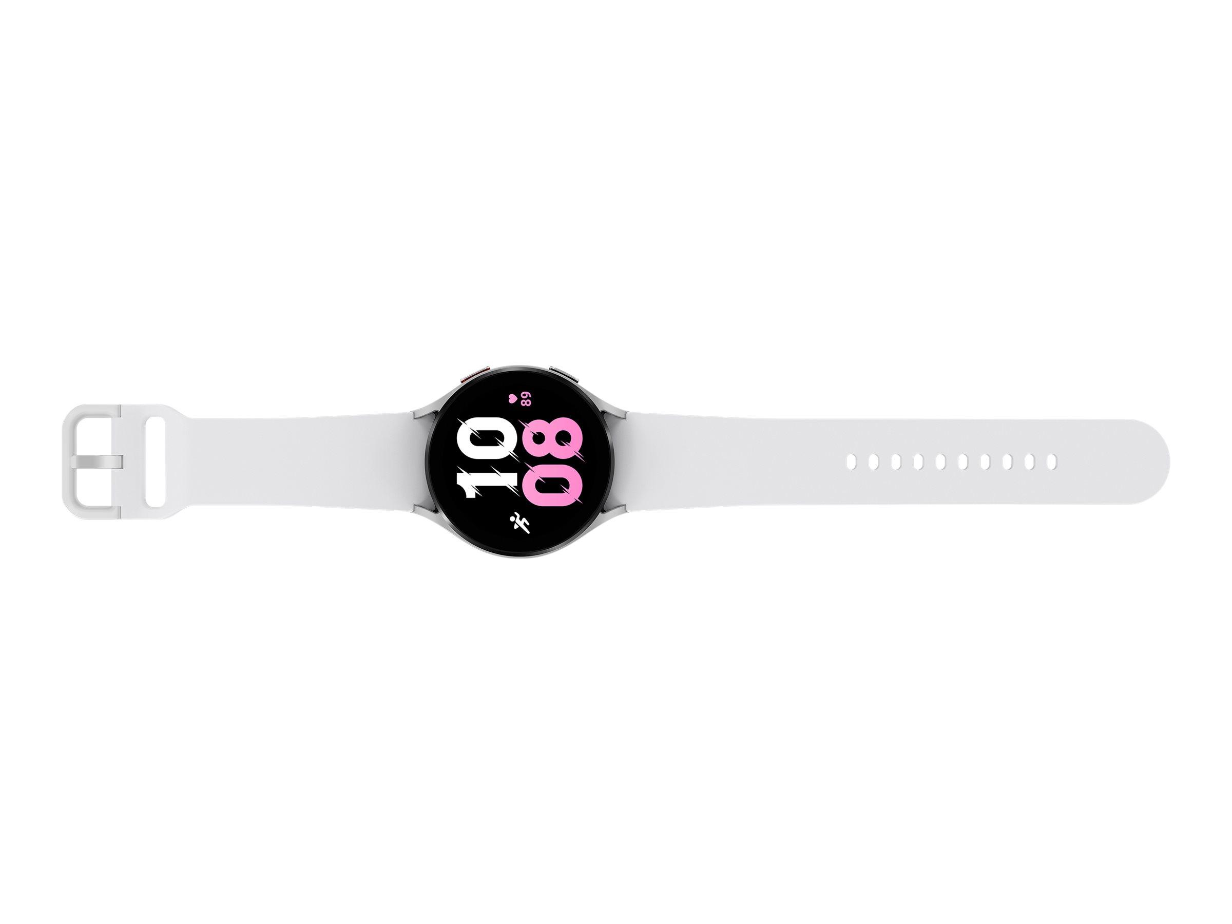 Samsung Galaxy Watch5 - 44 mm - argent - montre intelligente avec bande sport - blanc - affichage 1.4" - 16 Go - LTE, NFC, Wi-Fi, Bluetooth - 4G - 33.5 g - SM-R915FZSAXEF - Montres intelligentes