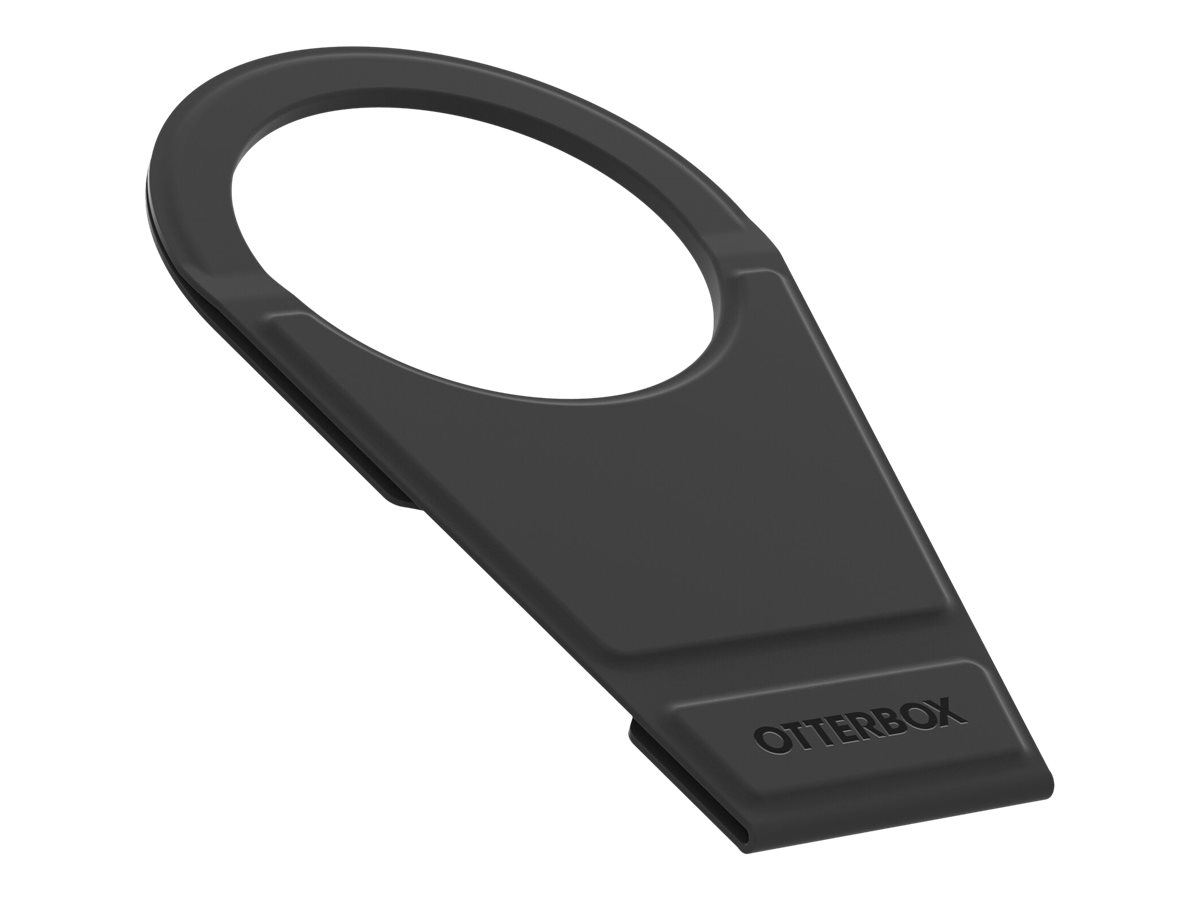 OtterBox Post Up - Socle pour téléphone portable - compatible MagSafe - noir - pour Apple iPhone 12, 13, 14 - 77-91442 - Accessoires pour systèmes audio domestiques