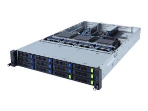 Gigabyte R282-Z96 (rev. 100) - Serveur - Montable sur rack - 2U - 2 voies - pas de processeur - RAM 0 Go - SATA/PCI Express - hot-swap 2.5", 3.5" baie(s) - aucun disque dur - AST2500 - Gigabit Ethernet - Aucun SE fourni - moniteur : aucun - 6NR282Z96MR-00 - Serveurs rack