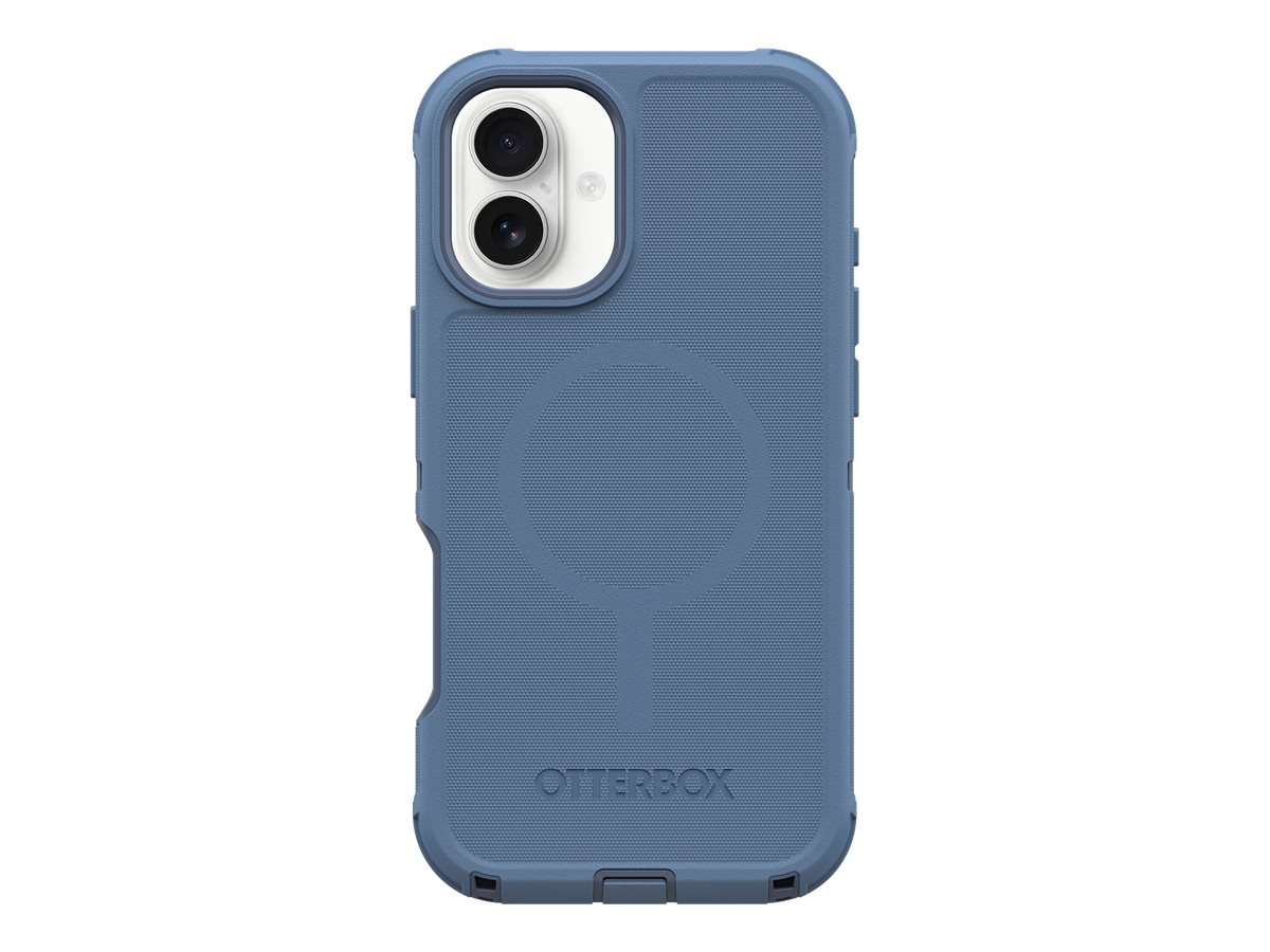 OtterBox Defender Series - Coque de protection pour téléphone portable - compatibilité avec MagSafe - silicone - jeans bleu bébé (bleu) - 77-95948 - Coques et étuis pour téléphone portable