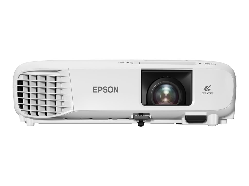 Epson EB-W49 - Projecteur 3LCD - portable - 3800 lumens (blanc) - 3800 lumens (couleur) - WXGA (1280 x 800) - 16:10 - LAN - blanc - V11H983040 - Projecteurs numériques