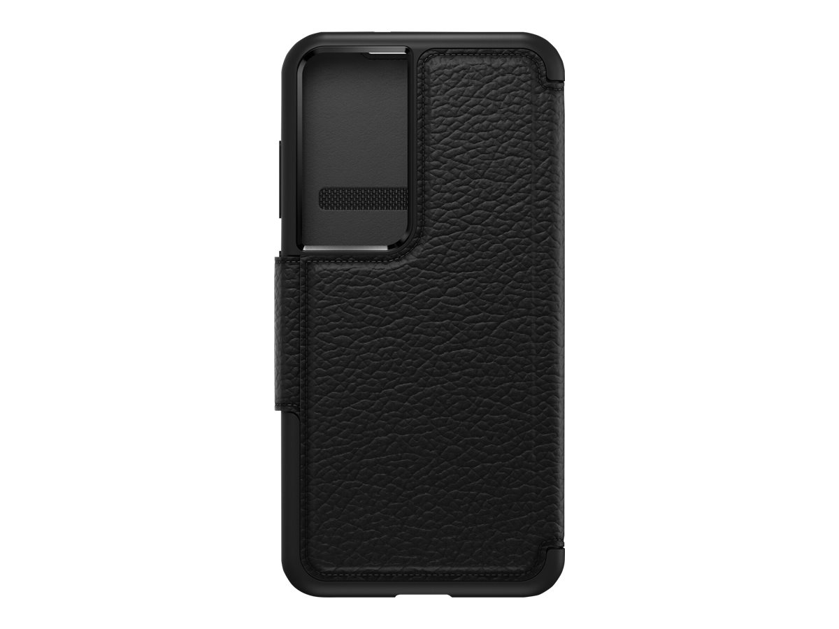 OtterBox Strada Series - Étui à rabat pour téléphone portable - cuir, caoutchouc synthétique - noir ombré - pour Samsung Galaxy S23 - 77-91183 - Coques et étuis pour téléphone portable