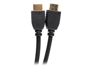 C2G 3ft (0.9m) Ultra High Speed HDMI® Cable with Ethernet - 8K 60Hz - Ultra High Speed - câble HDMI avec Ethernet - HDMI mâle pour HDMI mâle - 90 cm - noir - support 8K60Hz (7680 x 4320) - C2G10410 - Accessoires pour systèmes audio domestiques