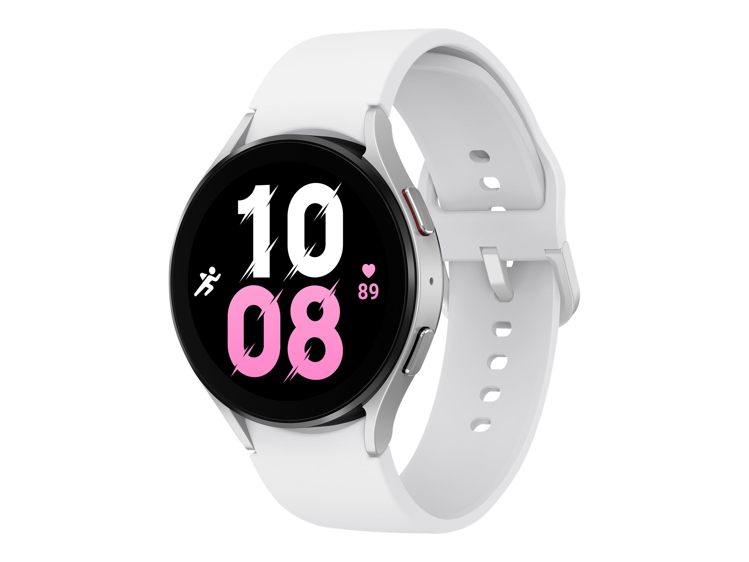 Samsung Galaxy Watch5 - 44 mm - argent - montre intelligente avec bande sport - blanc - affichage 1.4" - 16 Go - LTE, NFC, Wi-Fi, Bluetooth - 4G - 33.5 g - SM-R915FZSAXEF - Montres intelligentes