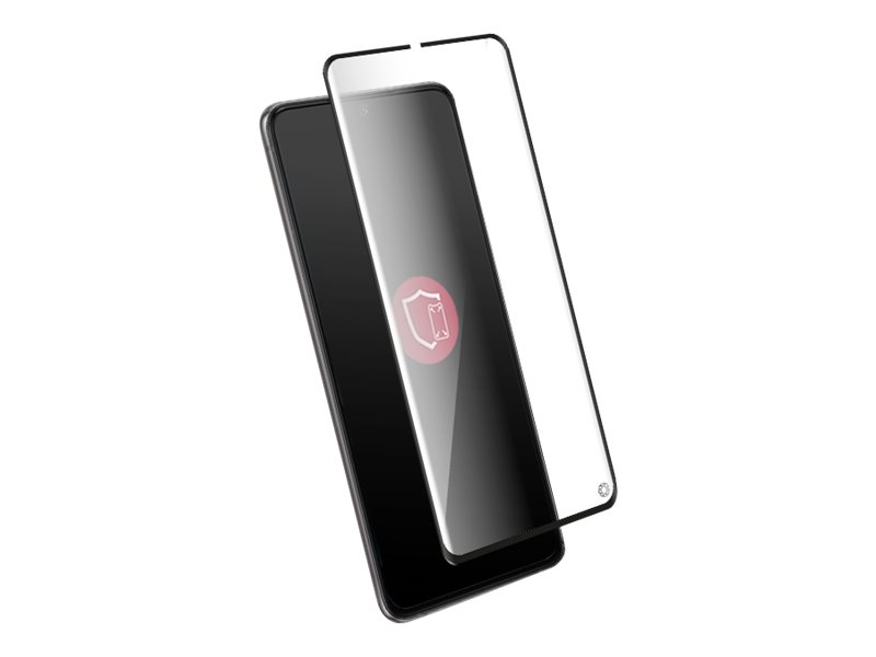 Force Glass - Protection d'écran pour téléphone portable - 2.5D - verre - couleur de cadre noir - pour Samsung Galaxy S21 5G - FGOGGS21ORIG - Accessoires pour téléphone portable