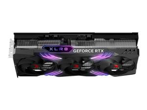 PNY GeForce RTX 4090 Gaming VERTO EPIC-X RGB Overclocked Triple Fan - Carte graphique - NVIDIA GeForce RTX 4090 - 24 Go GDDR6X - PCIe 4.0 x16 - HDMI, 3 x DisplayPort - VCG409024TFXXPB1-O - Adaptateurs vidéo grand public