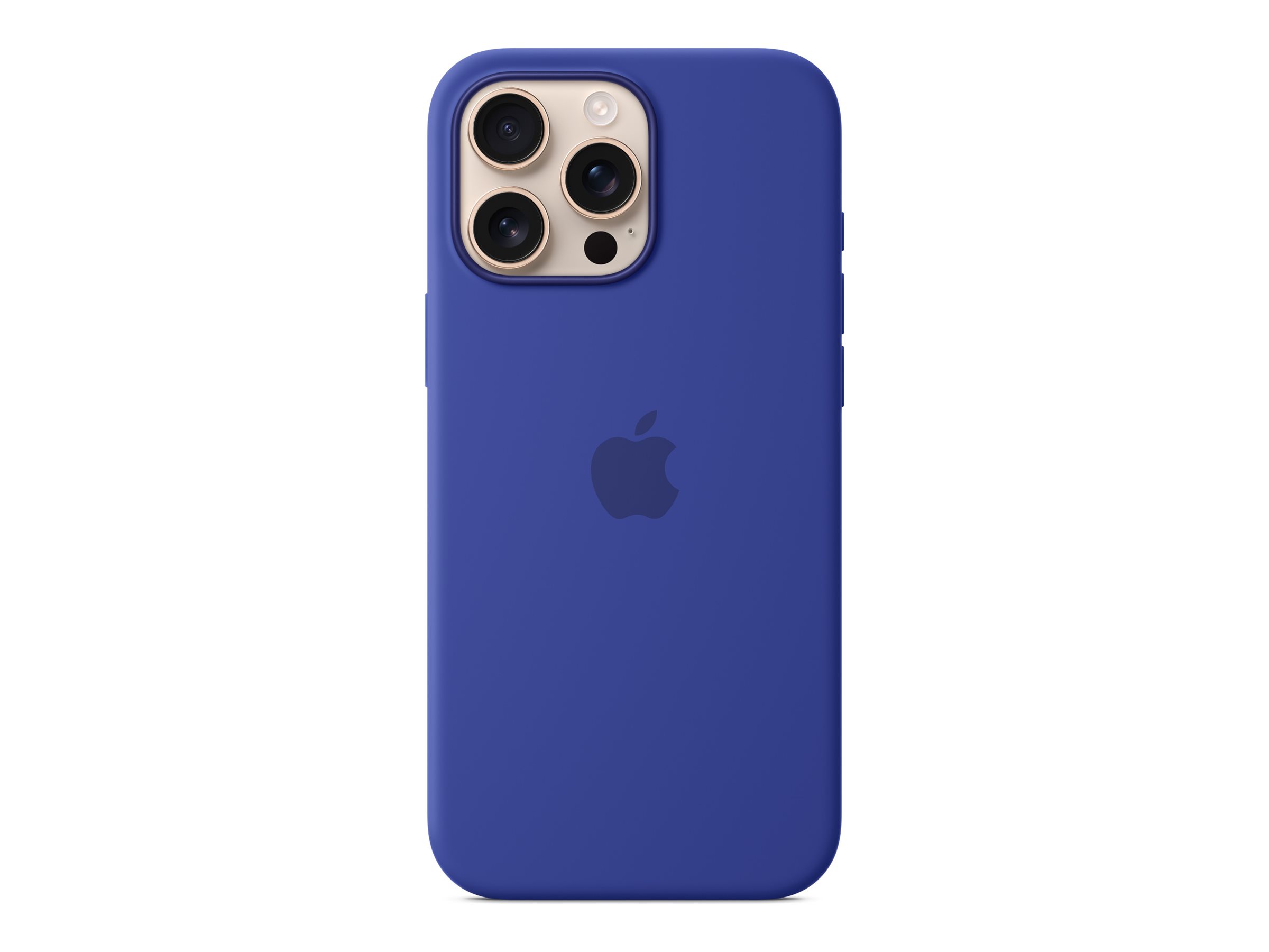 Apple - Coque de protection pour téléphone portable - compatibilité avec MagSafe - silicone - bleu d'outremer - pour iPhone 16 Pro Max - MYYY3ZM/A - Coques et étuis pour téléphone portable