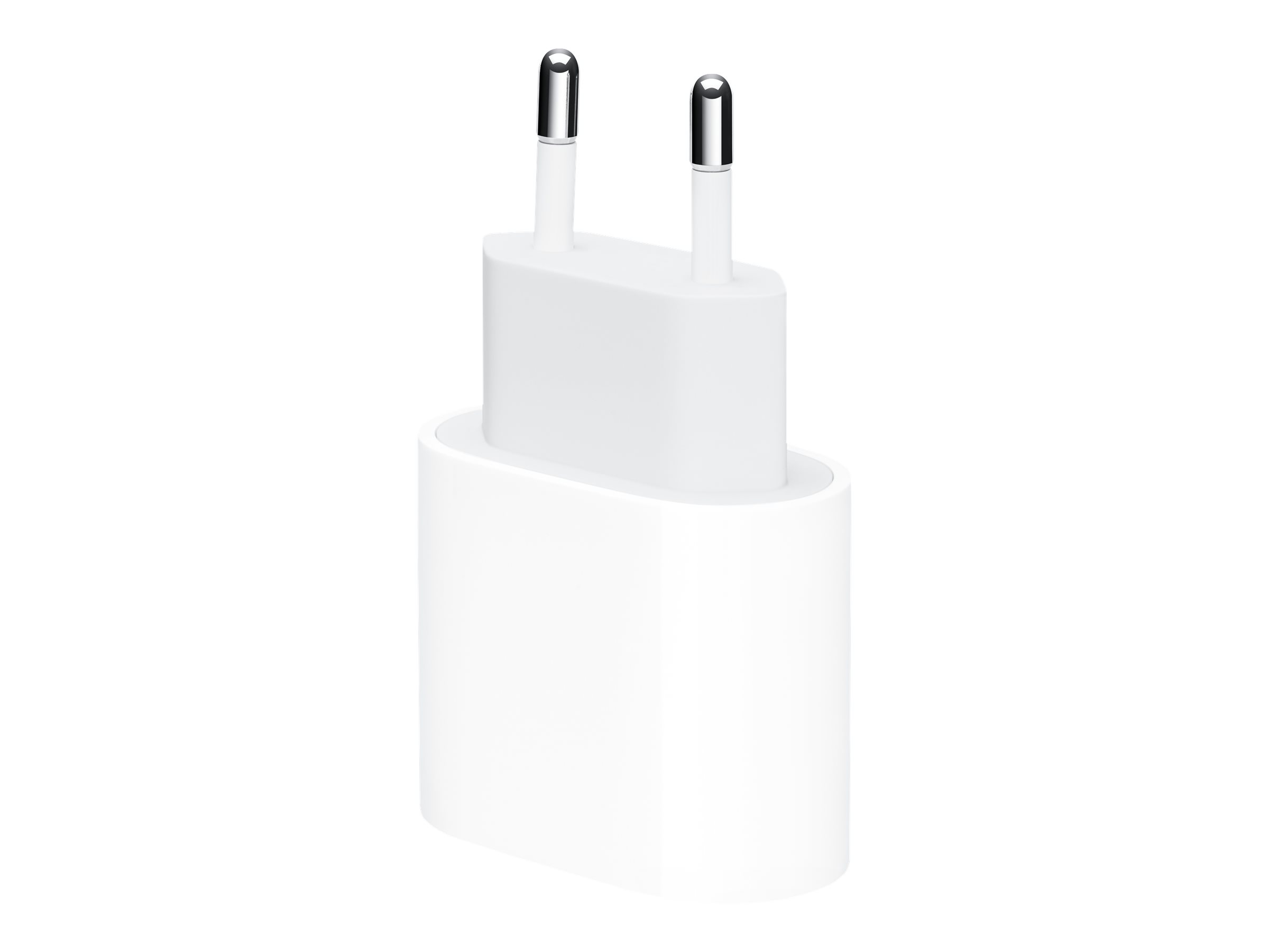 Apple 20W USB-C Power Adapter - Adaptateur secteur - 20 Watt (24 pin USB-C) - MHJE3ZM/A - Adaptateurs électriques et chargeurs