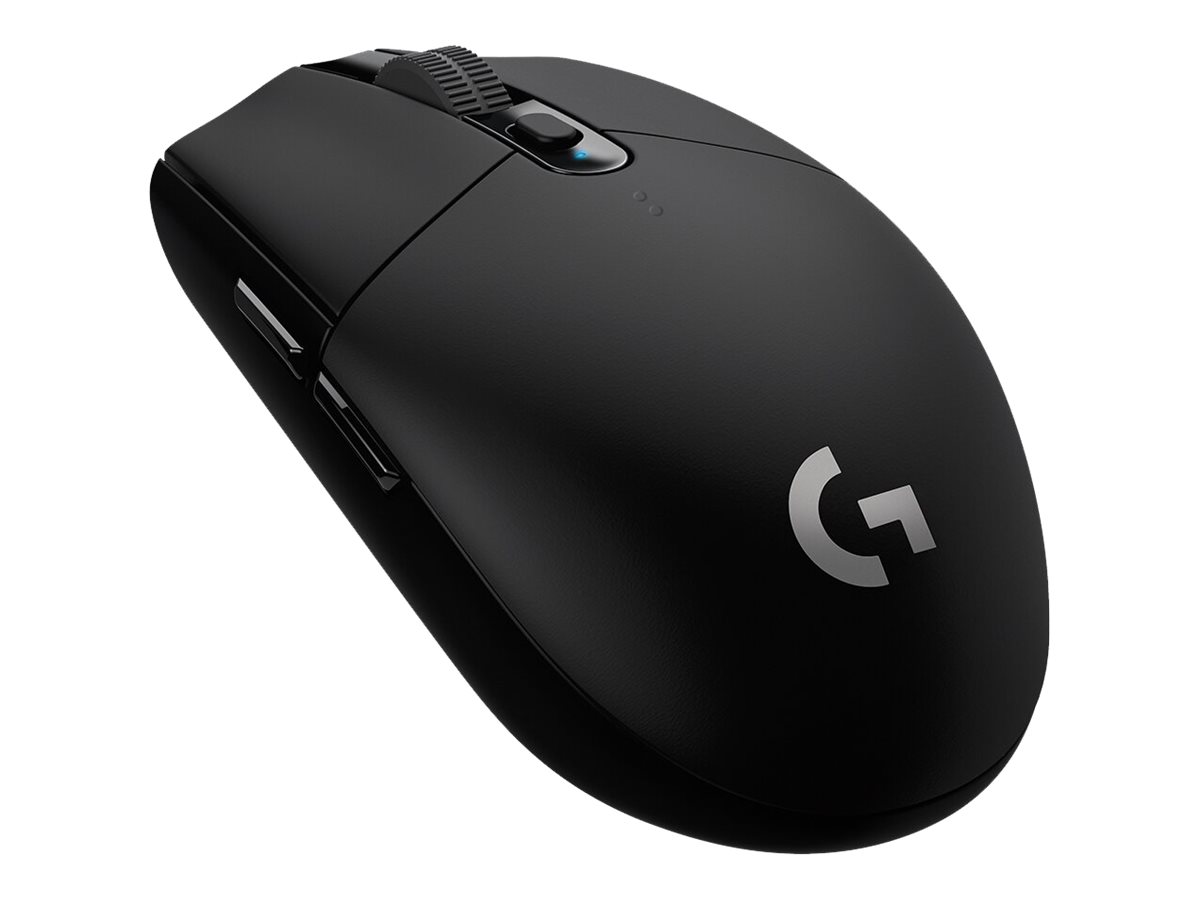 Logitech G G305 - Souris - optique - 6 boutons - sans fil - 2.4 GHz - récepteur sans fil USB - noir - 910-005283 - Souris