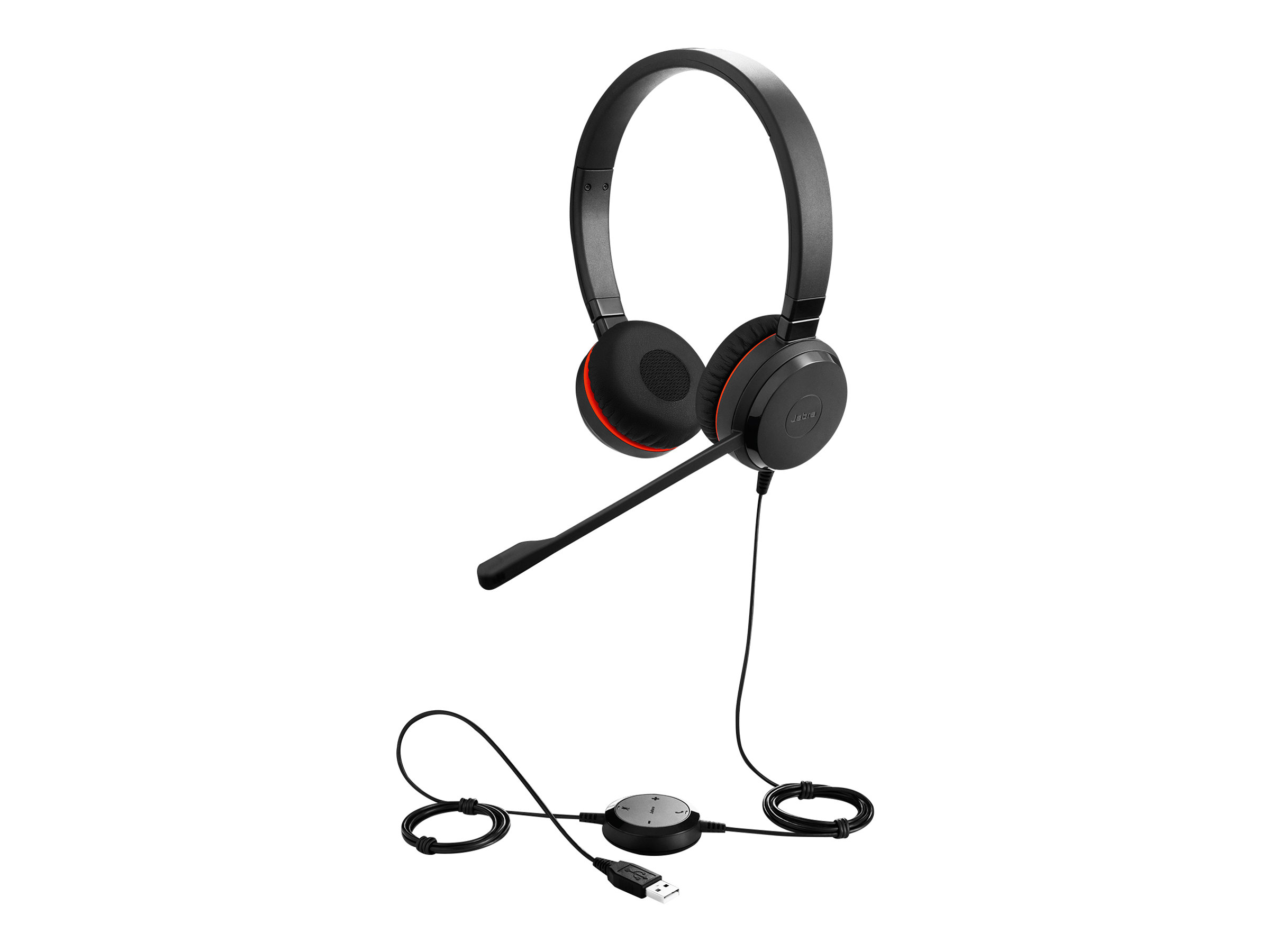 Jabra Evolve 30 II MS stereo - Micro-casque - sur-oreille - filaire - USB-C, USB-A - isolation acoustique - Certifié pour Microsoft Teams - 5399-823-369 - Écouteurs